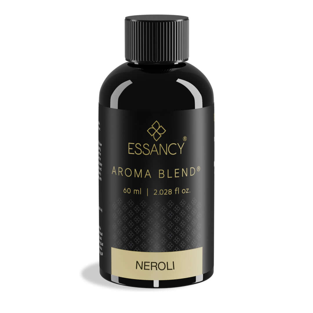 Essancy Aroma Blend bottle labeled 'Neroli' on a white background