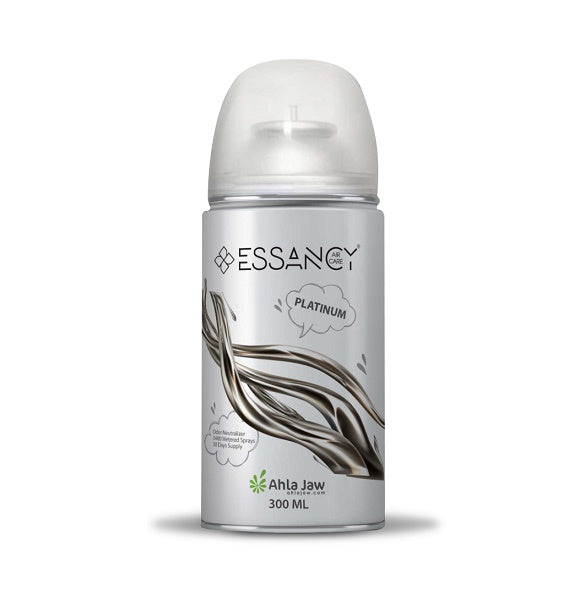 Essancy hair care product bottle on a white background