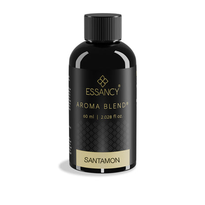 Essancy Santamon aroma blend bottle on a white background